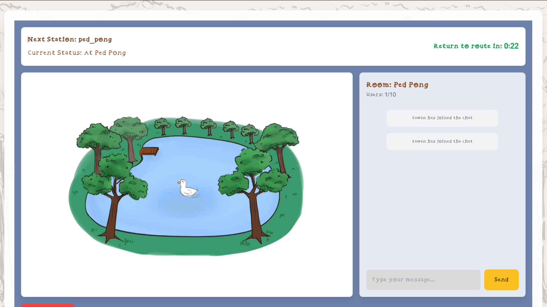 Room Transition (Ped Pong)